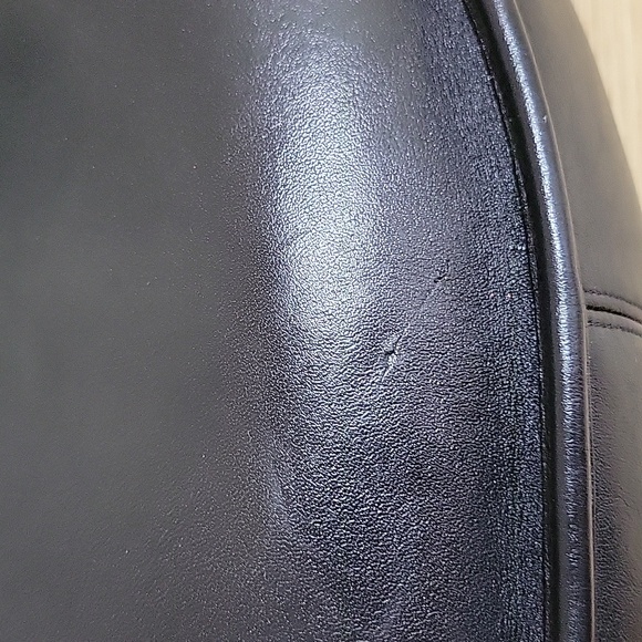 CoachVintageBecketZipBlackLeatherCrossbody9920USABAG - Picture 13 of 17